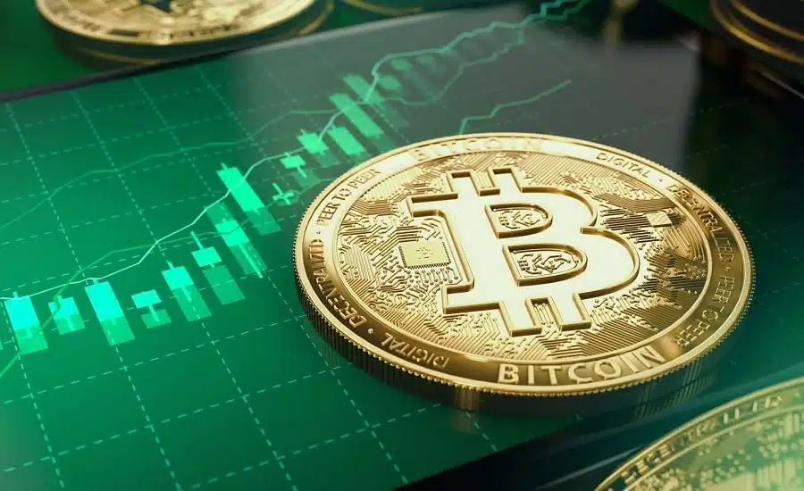نمودار قیمت بیت کوین از ابتدا